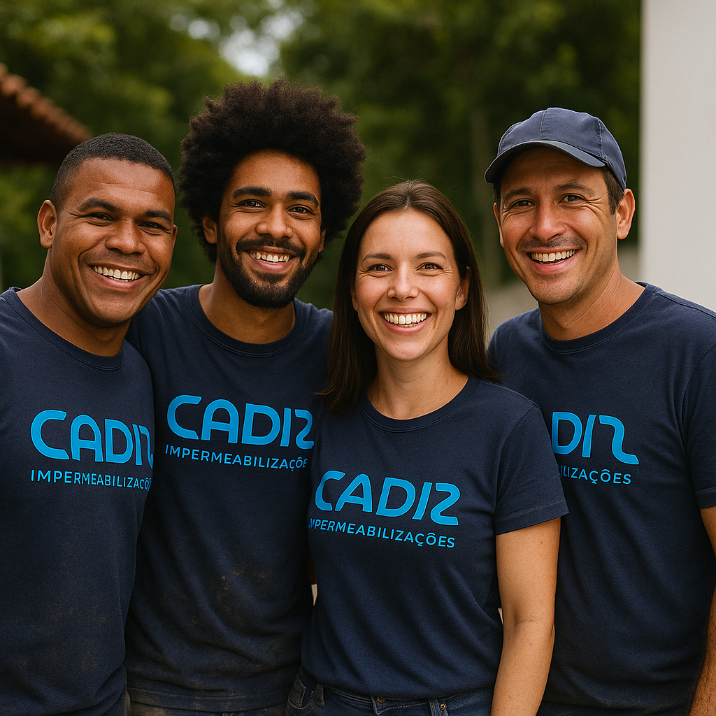 pessoas da equipe cadiz vedações