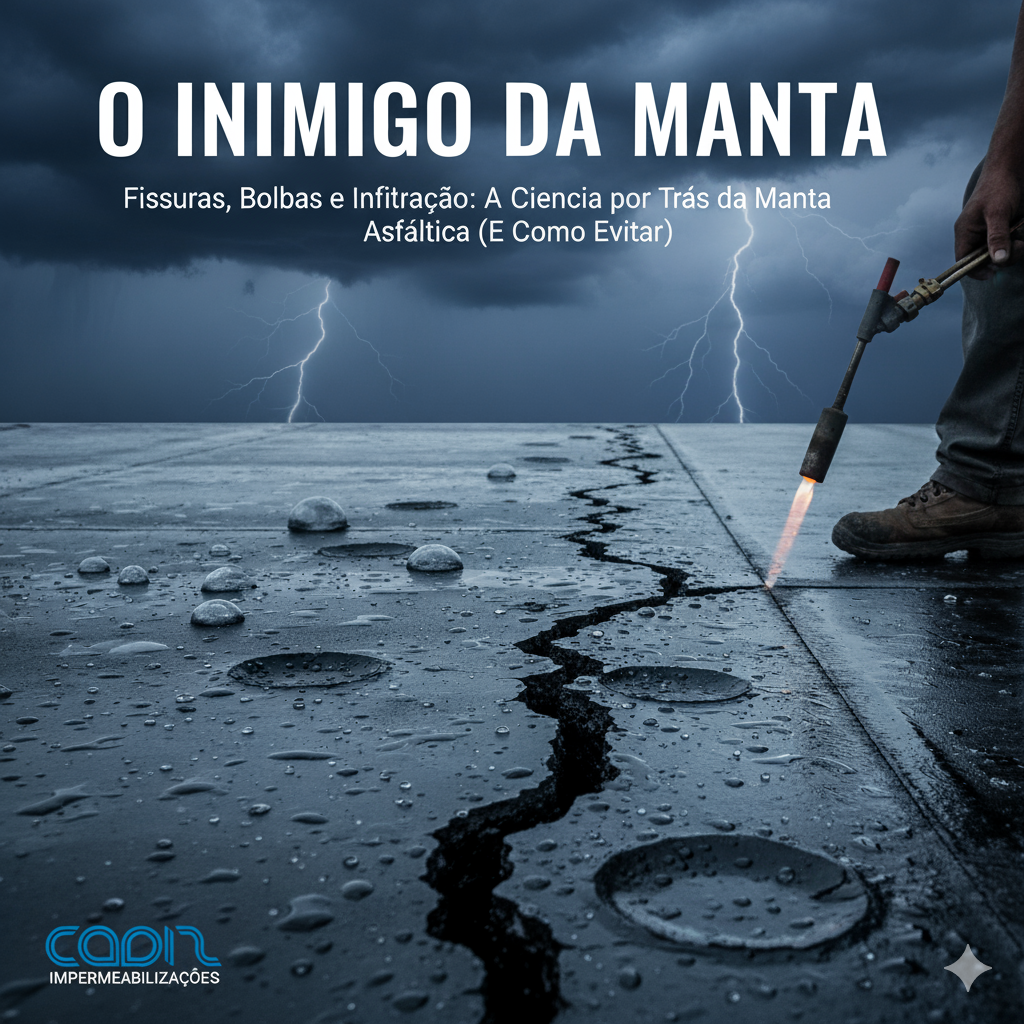 Laje cedendo em meio a tempestade e profissional trabalhando na emergencia